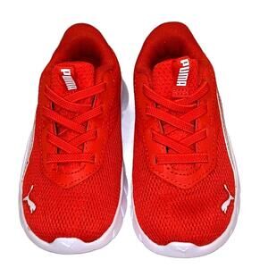 Puma Kruz Easy on Toddler/Children Sneakers "Red / White" - Size 7C | NEW